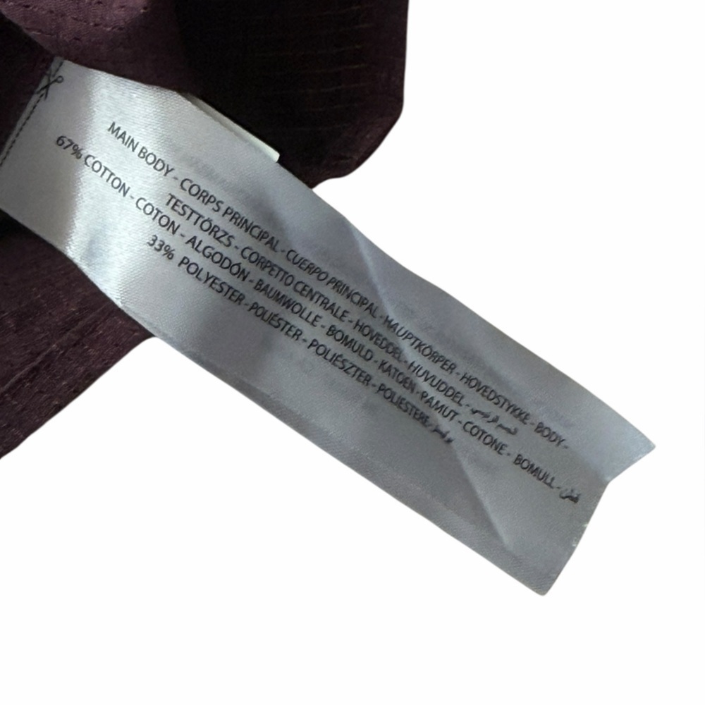 Ariat Pro Series Button Down Long Sleeve Shirt‎ Men's XXL burgundy Lightweight - Picture 10 of 16